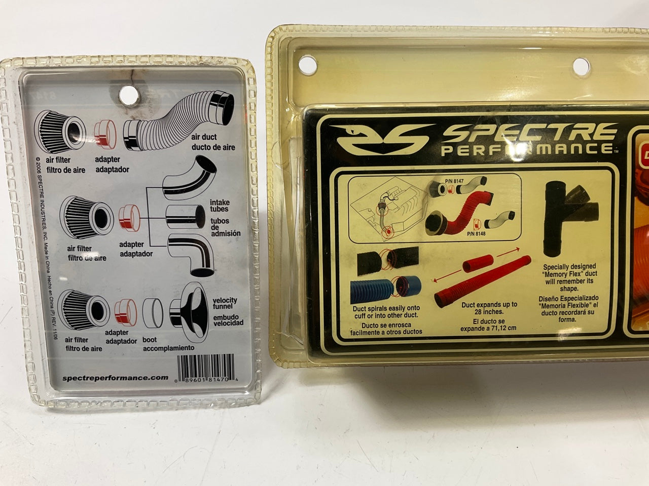 SPECTRE 3'' Cold Air Intake Kit System For DIY Universal With High Flow Filter