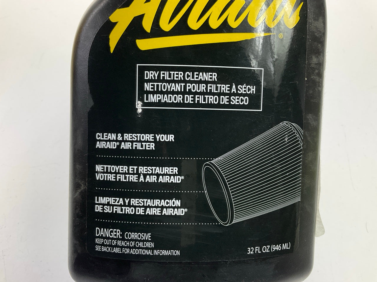 Airaid Performance Cold Air Intake 6'' Inlet, 8''H DRY Air Filter + Cleaning Spray