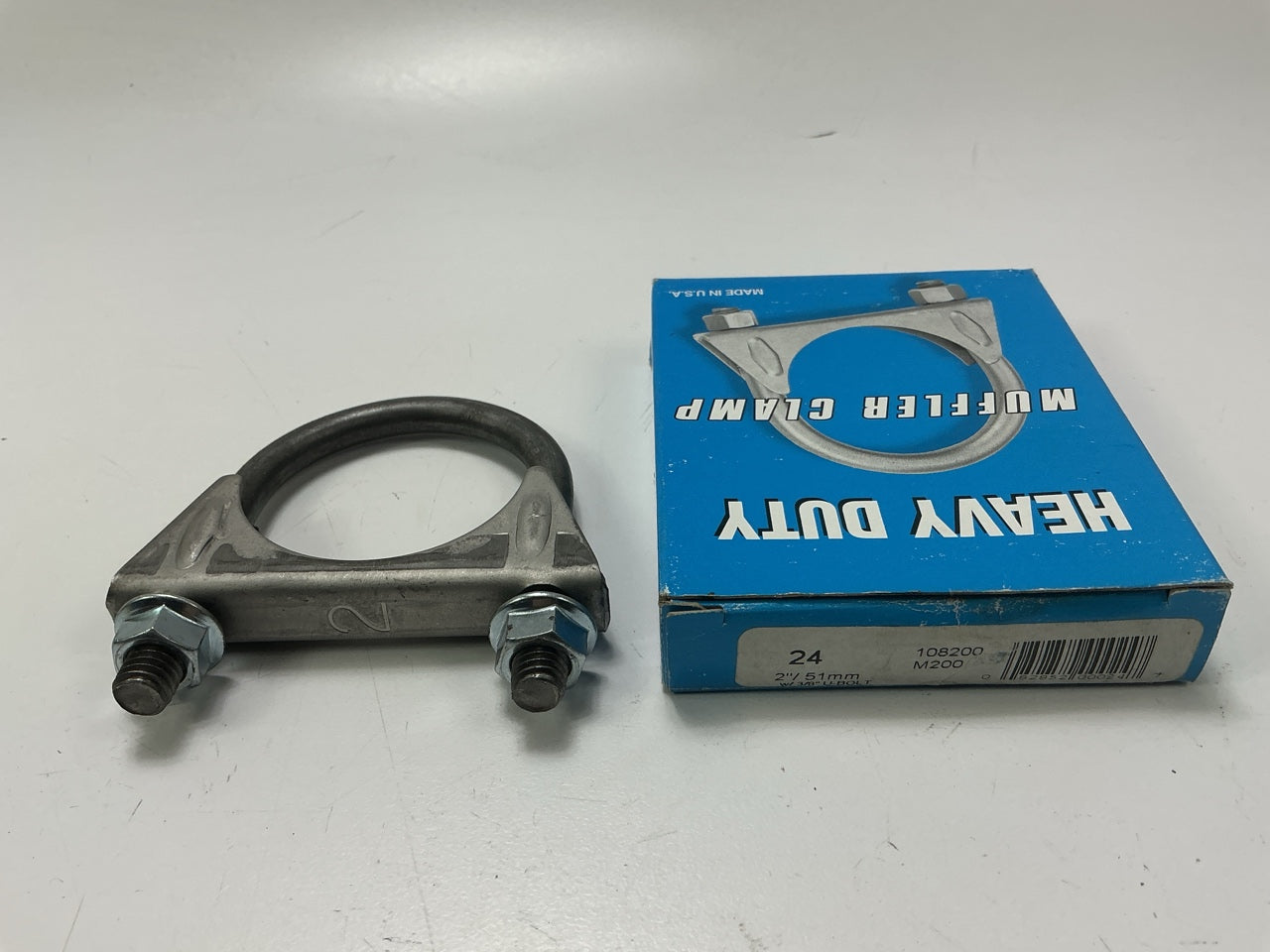 Exhaust Clamp Lot (4) Each Size: 2.5'', 2'', 2-1/4'', 1-1/4'', 1-1/2'', 1-7/8'', 1-3/4