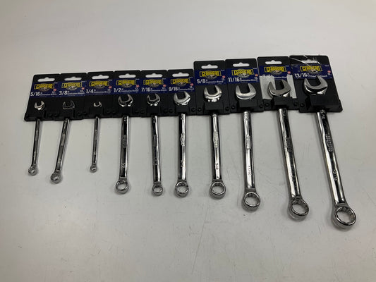 Gearhead 12-Point Combination SAE Wrench 10-Piece Set: 1/4'' - 13/16''