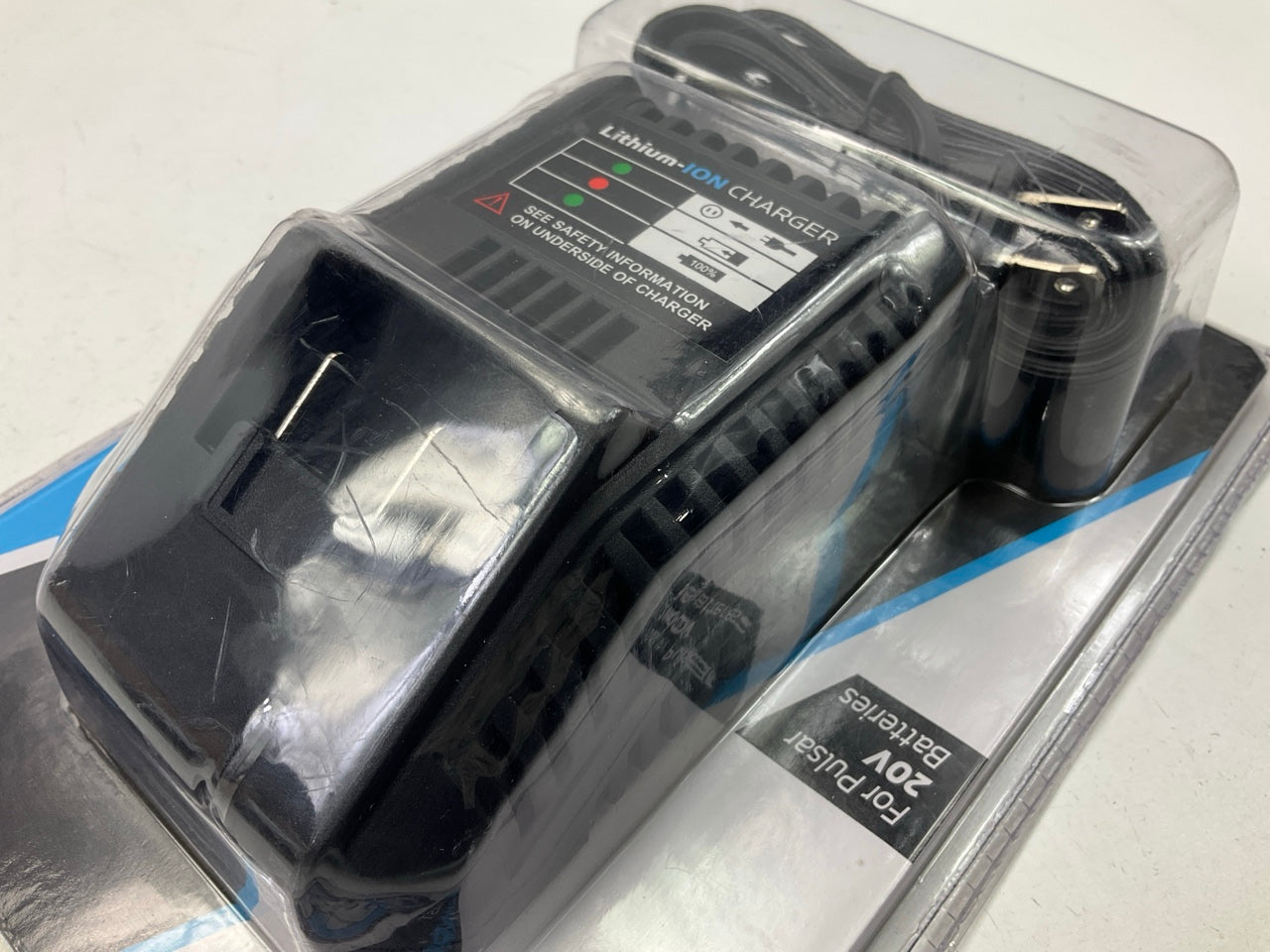 Pulsar PTB20 20V Lithium Ion 2.0 Amp-Hour Battery + PTC323 Charger  BUNDLE