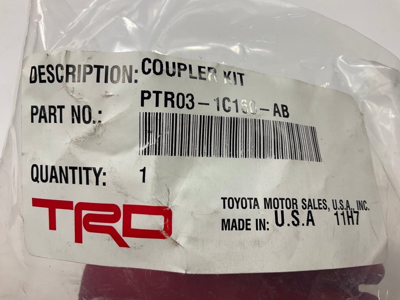 TRD Performance Air Intake System Air Box Top & Rubber Coupler OEM 2018-21 C-HR