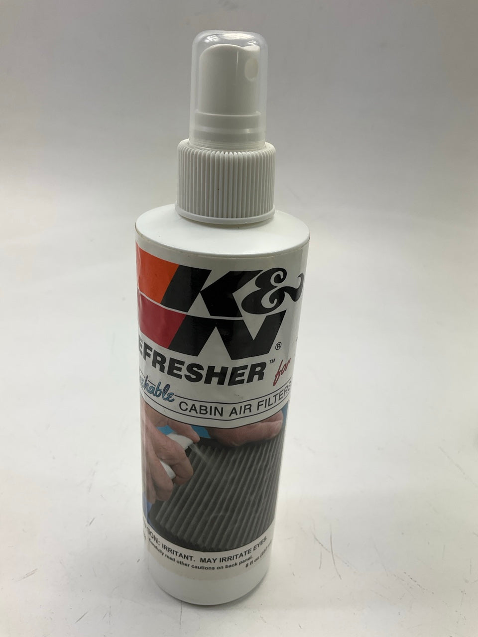 K&N VF3000 Washable Cabin Air Filter + REFRESH Spray Cleaner Bottle Bundle