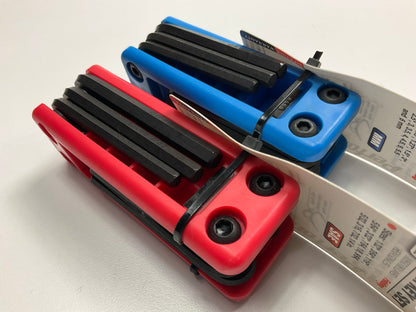 Performance Tool W9184-W9185 17-Piece Metric & SAE Folding Hex Keys