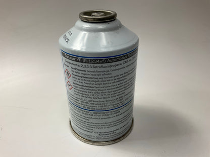 NEW Chemours Opteon YF, R-1234yf  A/C Refrigerant 12 Oz Can + Pierce Top Can Tap