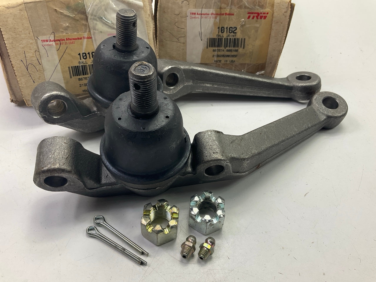 TRW 10181 10182 Front Right & Left Lower Ball Joint Set - FRONT DRUM BRAKES ONLY