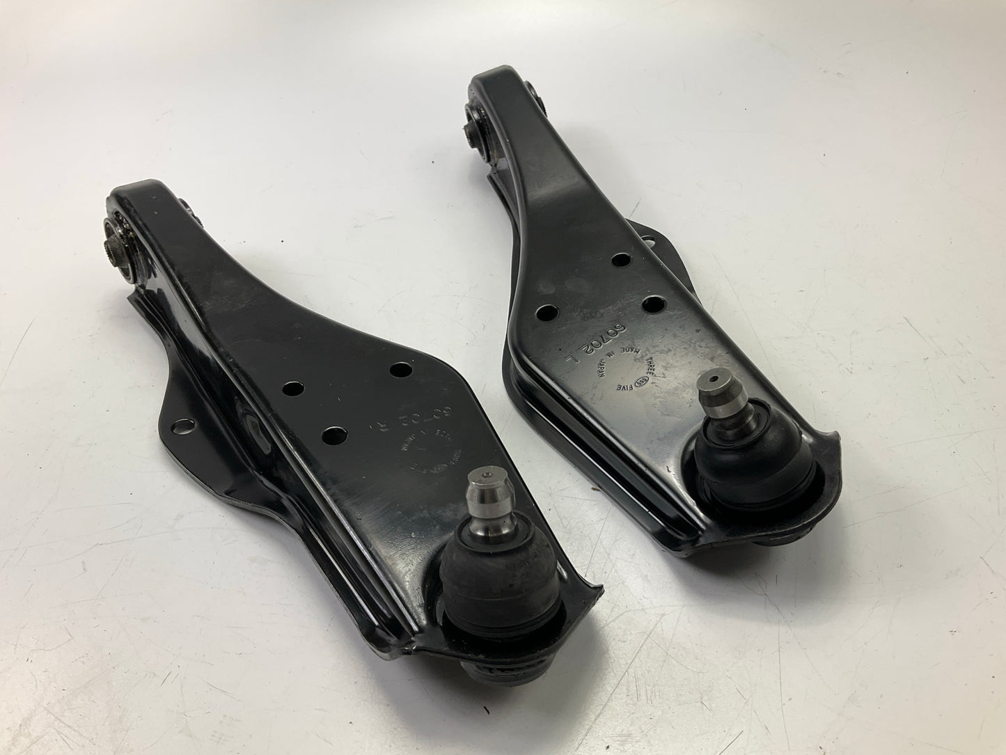 TRW OEM 555 Front Lower Control Arms Set W/ Ball Joint - 1984-1985 Honda Accord