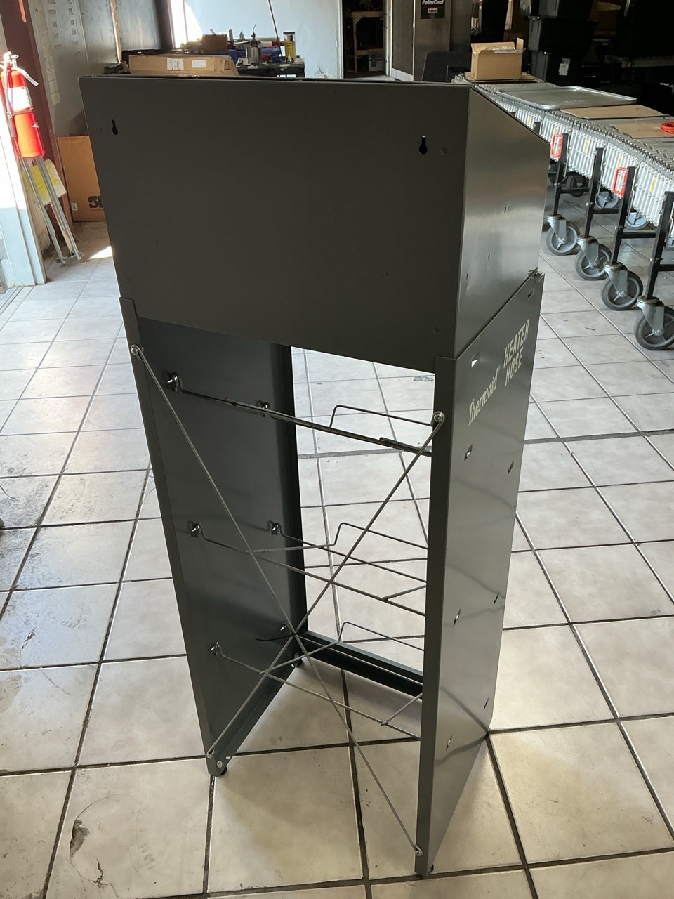 Thermoid Metal Automotive Hose Center Dispenser Cabinet & Stand 20''x12''x14''