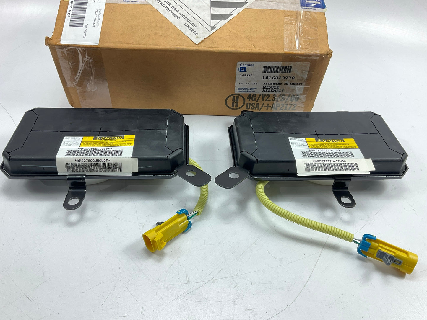 OEM GM Front Left & Right Door Side SRS Module 97-99 Deville 1997 Seville