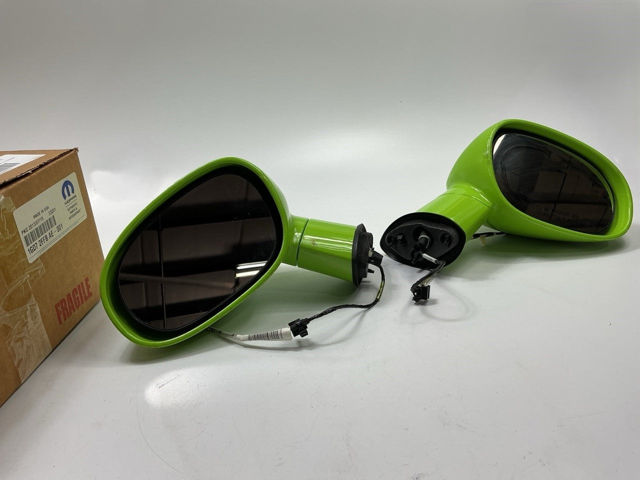 NEW OEM Left & Right Side View Door Mirror SET For 2014 Dodge Challenger SUBLIME