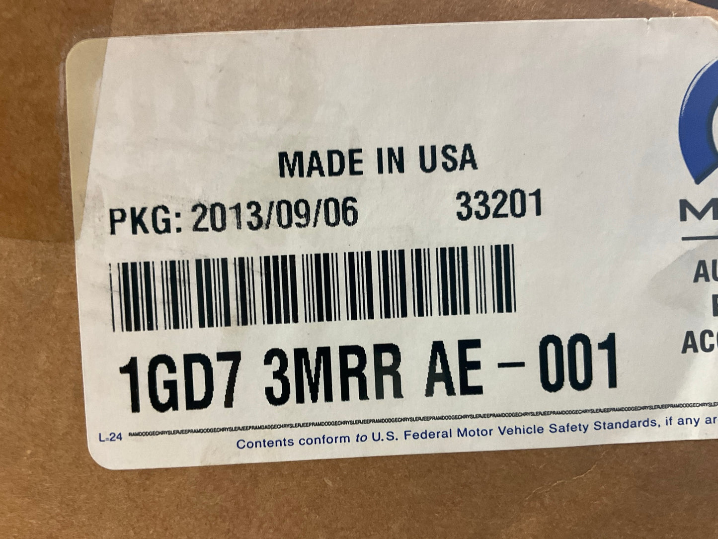 OEM Mopar Left + Right Mirror For 08-13 Dodge Challenger ''High Octane Red Pearl''