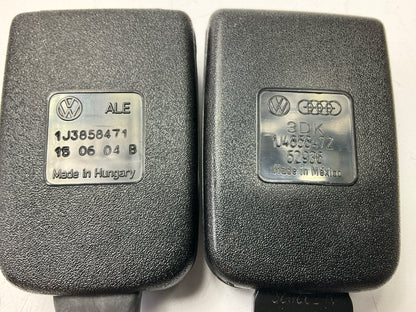 New OEM Front Left & Right Seat Belt Buckle BLACK For 2000-01 Volkswagen Golf