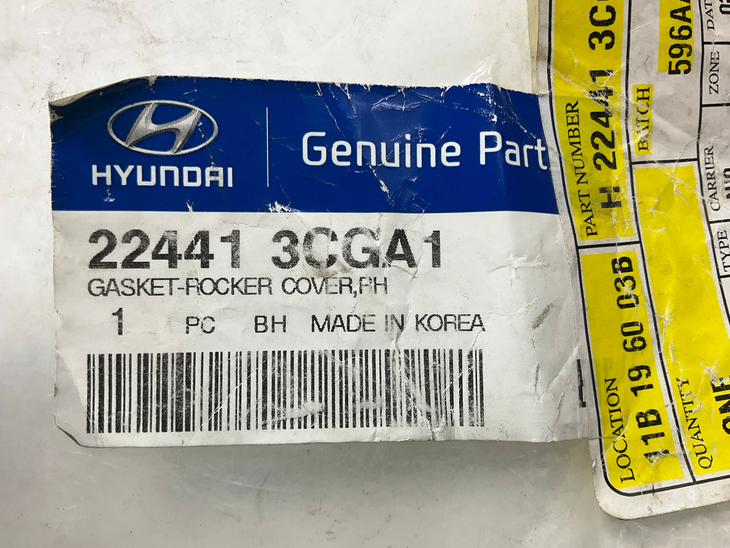 NEW OEM Left & Right Valve Cover Gasket (Set) For 11-18 Hyundai 3.3L 3.8L V6