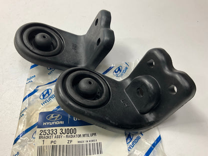 NEW Upper Right & Left Radiator Mount Bracket Set OEM For 2007-2012 Veracruz
