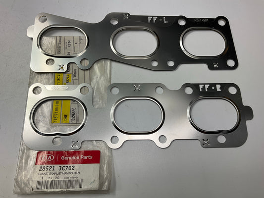 NEW Exhaust Manifold Gasket Set, Left & Right, OEM For Hyundai 3.3L 3.8L V6