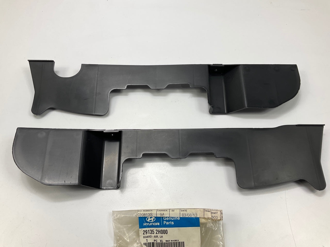 Left & Right OEM Radiator Support Air Shield Deflector For 07-10 Elantra SEDAN