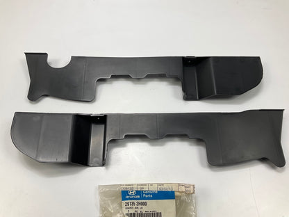 Left & Right OEM Radiator Support Air Shield Deflector For 07-10 Elantra SEDAN