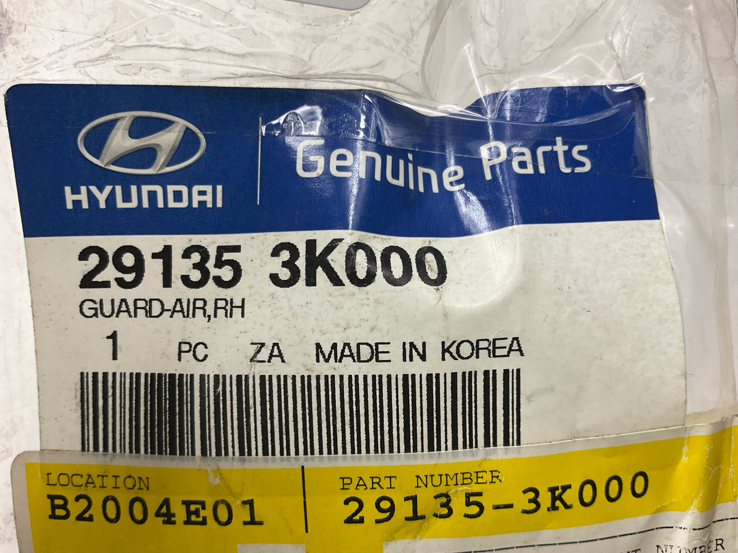 Radiator Support Air Deflector Shield Guides Left & Right OEM For 06-08 Sonata