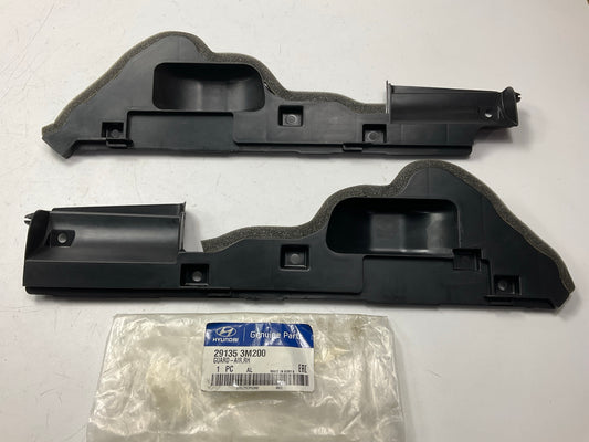 New OEM Left & Right Radiator Side Air Baffle Trim Support For 09-14 Genesis