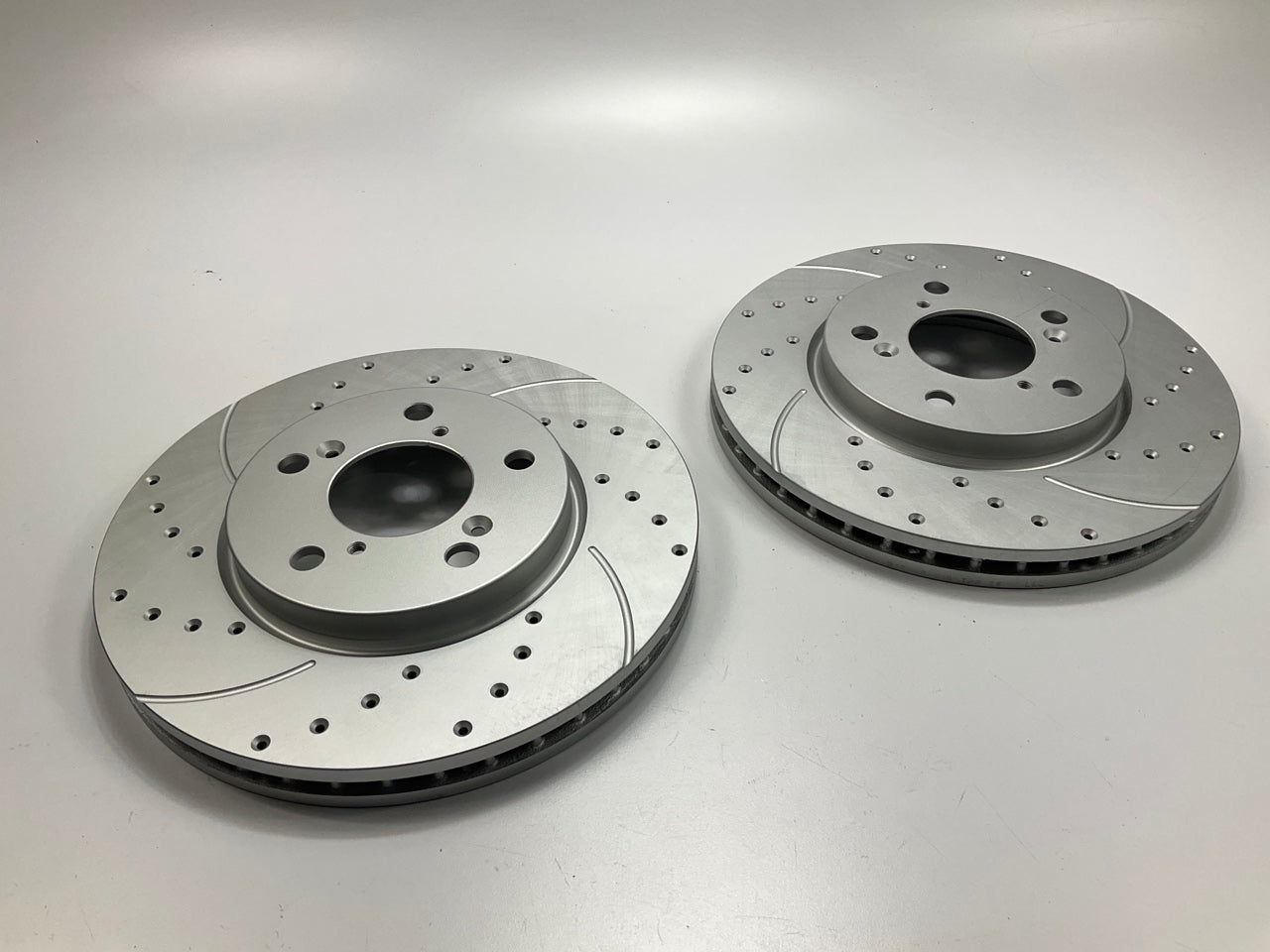 OUT OF BOX - Front Left & Right Brake Rotors For 2005-2010 Honda Odyssey