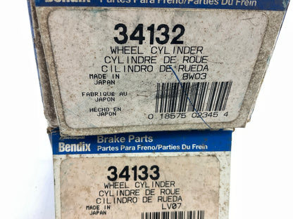 Bendix 34132 34133 REAR Left & Right Drum Brake Wheel Cylinder, Set