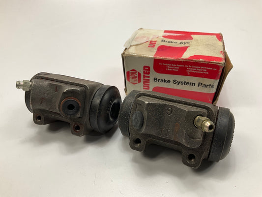 NAPA 37286 37287 Front Drum Brake Wheel Cylinders, Left & Right, With 10'' Brakes