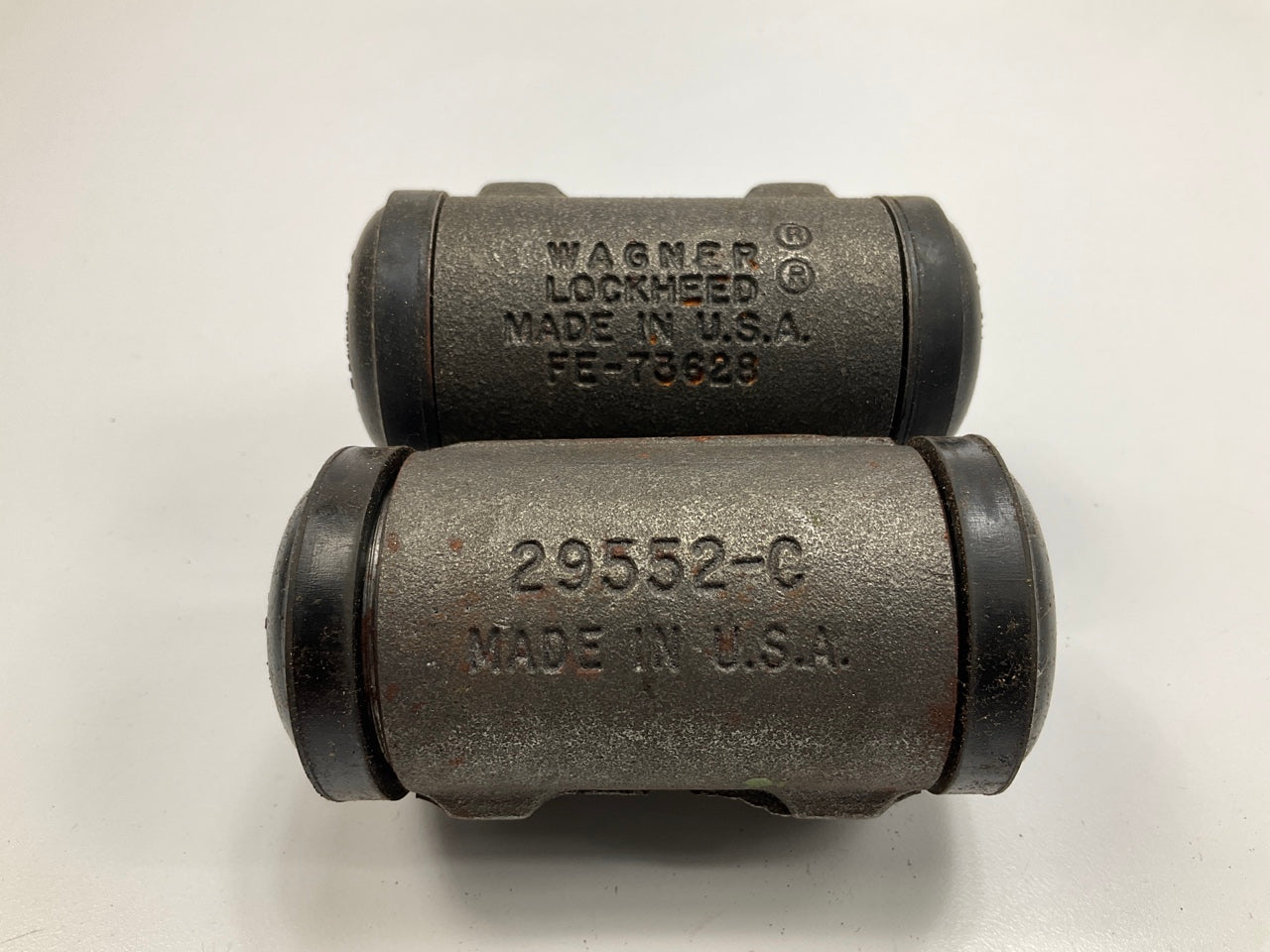 NAPA 37286 37287 Front Drum Brake Wheel Cylinders, Left & Right, With 10'' Brakes