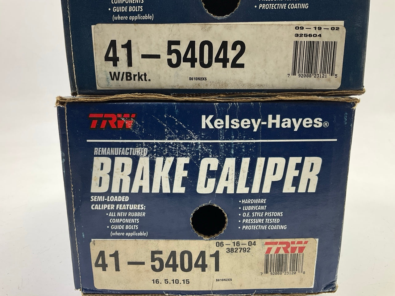 REMAN. Auto Specialty Front Right + Front Left Brake Caliper Set 1985-87 Prelude