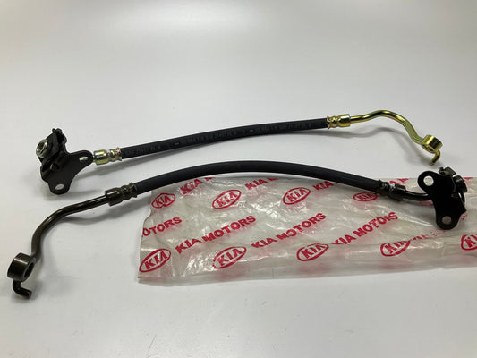 NEW Rear Right & Left Brake Hose SET OEM For 2006-2014 Kia Sedona 587374D500