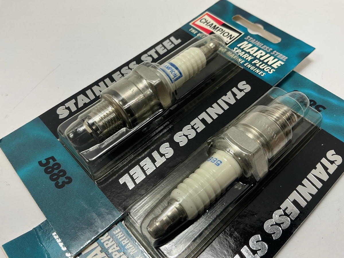 48 Champion 5883 MARINE Spark Plugs Replaces Autolite 2634 4092 XS4092 NGK BR7HS