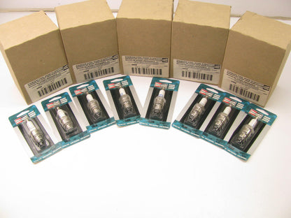 (48 PCS) Champion 5898 / QL76V MARINE STAINLESS STEEL Spark Plugs  14mm Threads