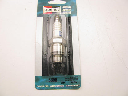 (48 PCS) Champion 5898 MARINE Stainless Steel Spark Plugs  QL76V