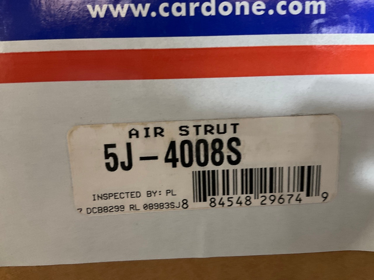Cardone Rear Air Suspension Strut Shocks SET (Pair), 2002-2010 Audi S8 AWD