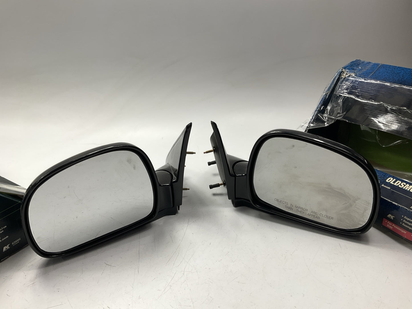 K Source 62007G Right & Left Side View Mirrors SET - Manual, Foldable