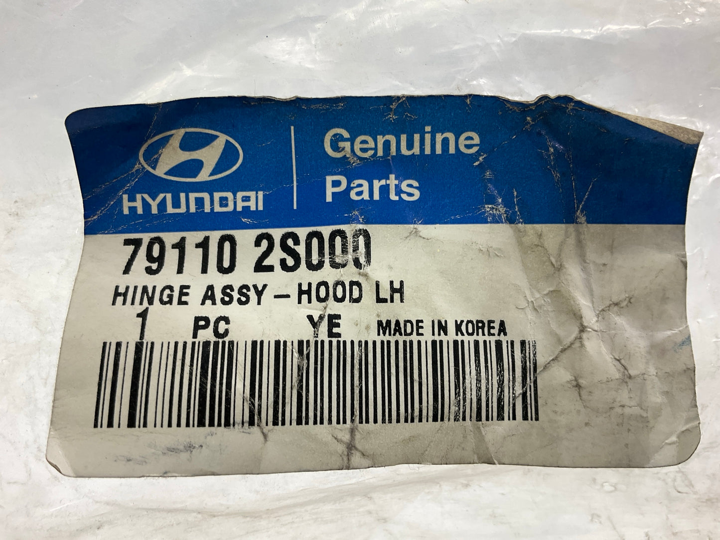 NEW GENUINE Hood Hinge Left & Right Side OEM For 10-15 Hyundai Tucson 791102S000