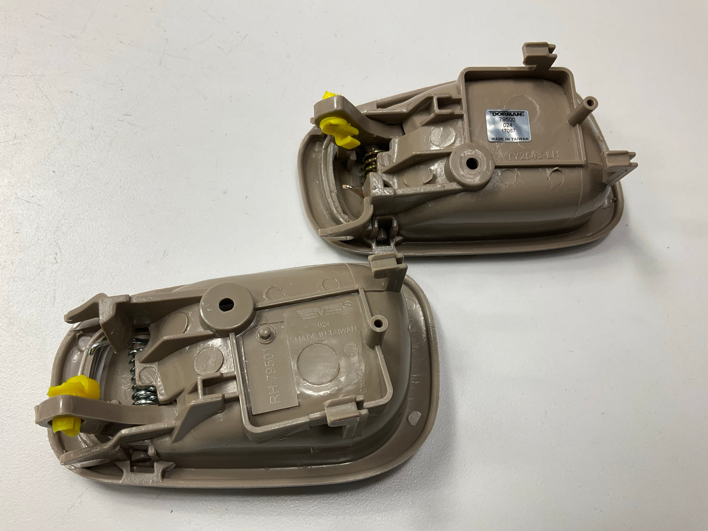 Dorman 79500 / 79501 Interior Door Handles, Left & Right 98-02 Corolla W/O Power