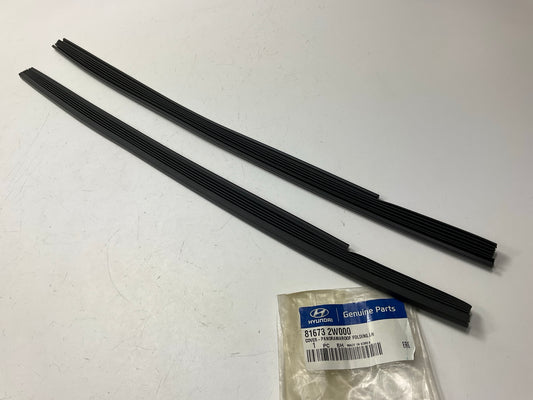 New Sunroof Frame Left & Right Cover Guide OEM For 2013-15 Hyundai Santa Fe