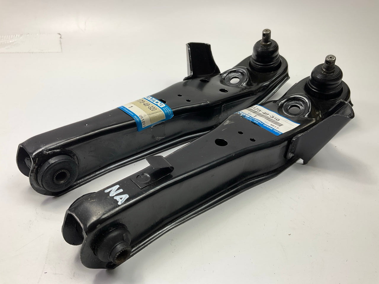 NOS OEM Lower Control Arms PAIR 1979-1982 Mazda 626 RWD 8173-49-310 8173-49-320