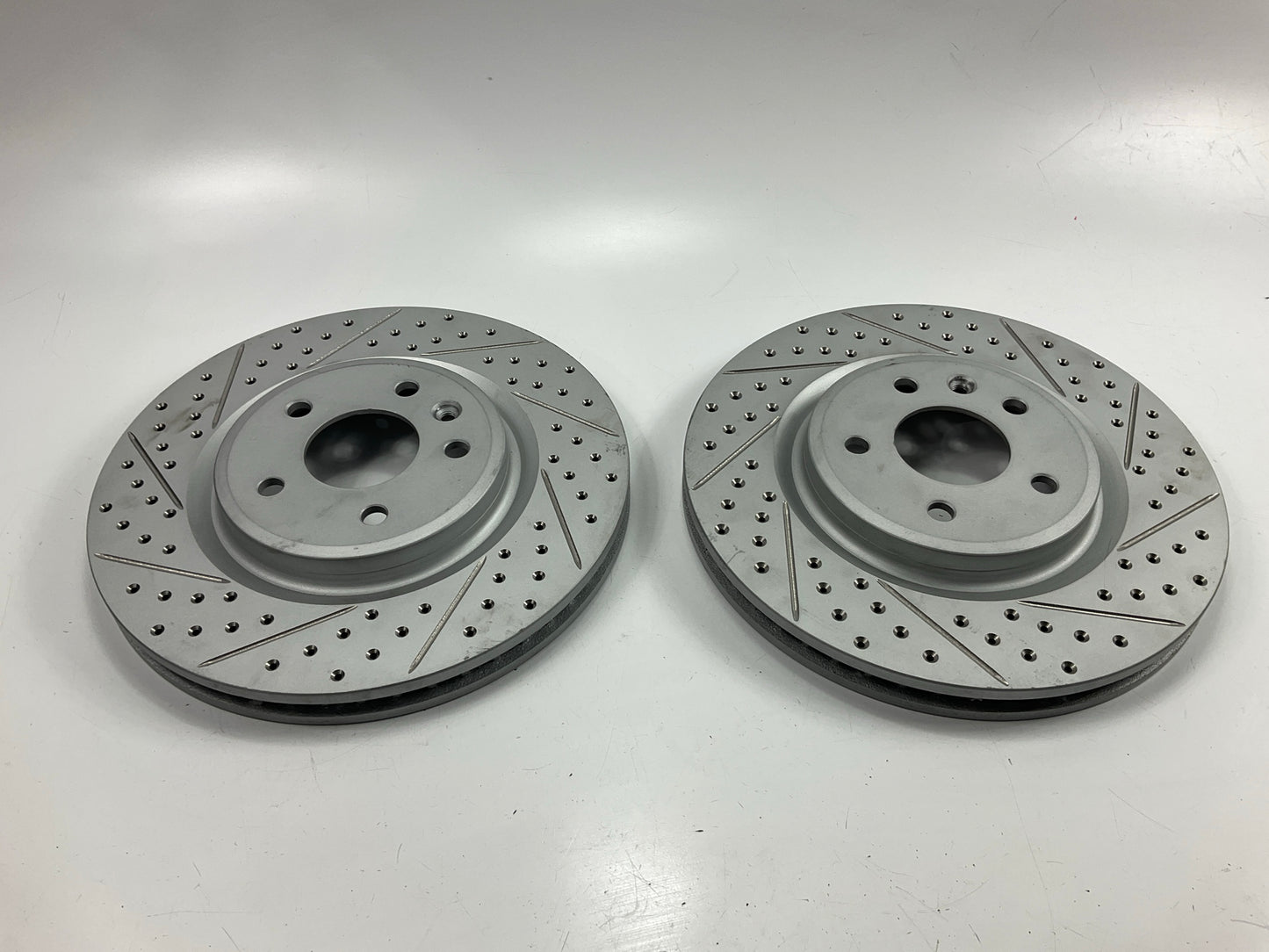 830-54094L, 830-54094R - Front Left & Right Drilled & Slotted Disc Brake Rotors