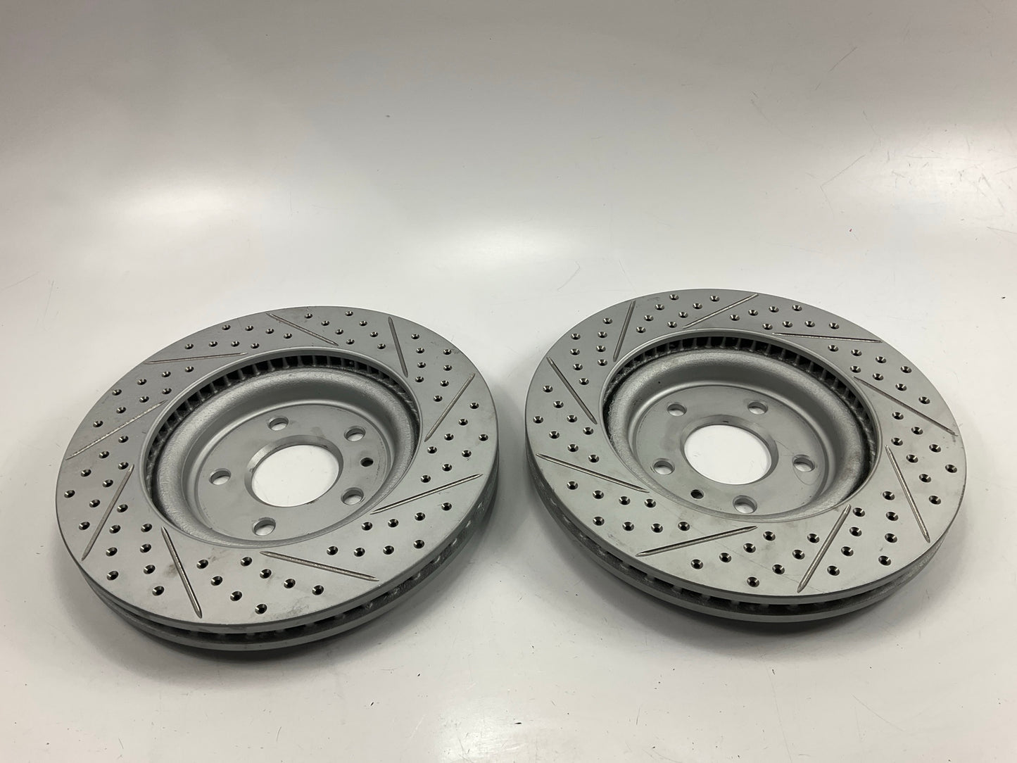830-54094L, 830-54094R - Front Left & Right Drilled & Slotted Disc Brake Rotors