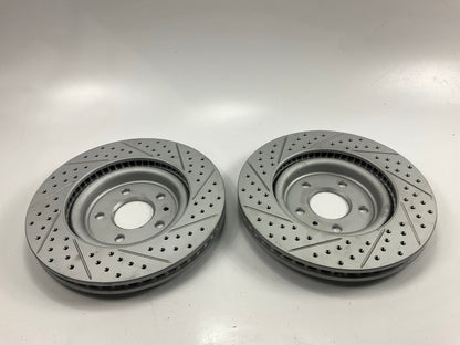 830-54094L, 830-54094R - Front Left & Right Drilled & Slotted Disc Brake Rotors