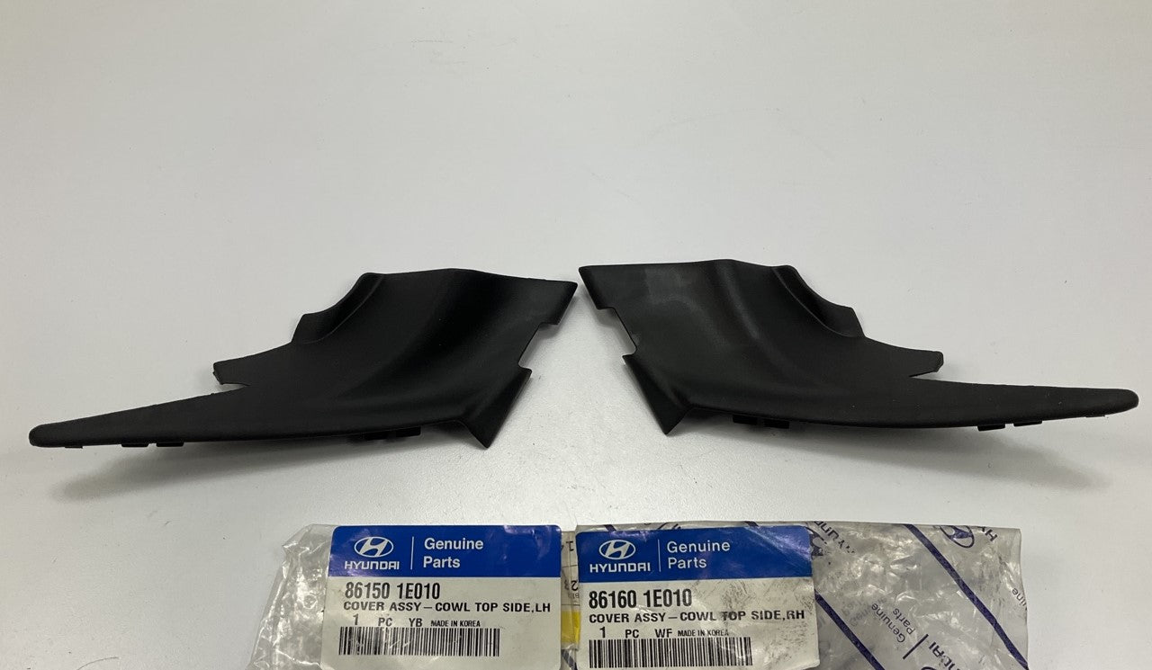 Top Left & Right Cowl Extension Plastic Trim Cover Set OEM For 2006-2011 Accent