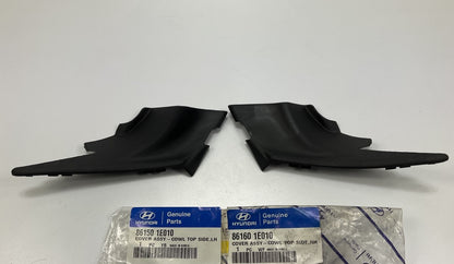 Top Left & Right Cowl Extension Plastic Trim Cover Set OEM For 2006-2011 Accent