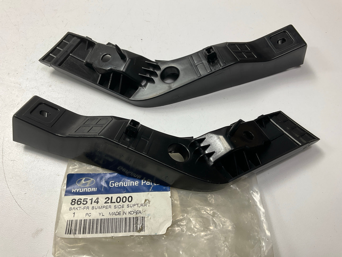 Front Bumper Support Outer Brackets SET OEM For 09-12 Elantra Touring Hatchback