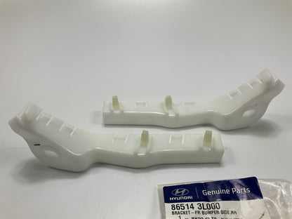 Front Left & Right Side Bumper Impact Bar Bracket Set OEM For 2006-2011 Azera