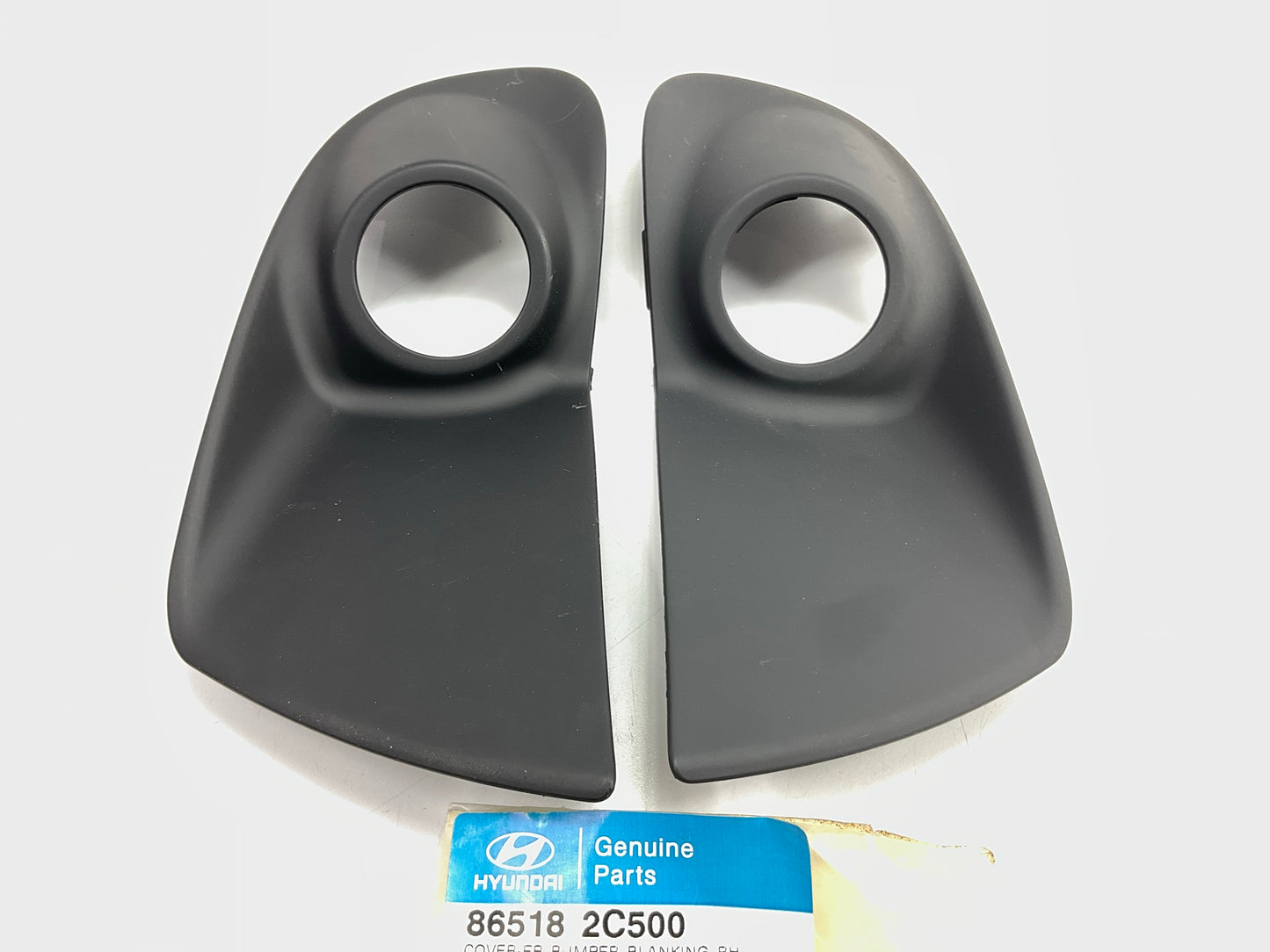 Front Left & Right Bumper Fog Light Lamp Trim Bezel OEM For 2005-2006 Tiburon