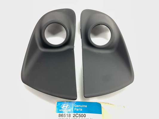 Front Left & Right Bumper Fog Light Lamp Trim Bezel OEM For 2005-2006 Tiburon