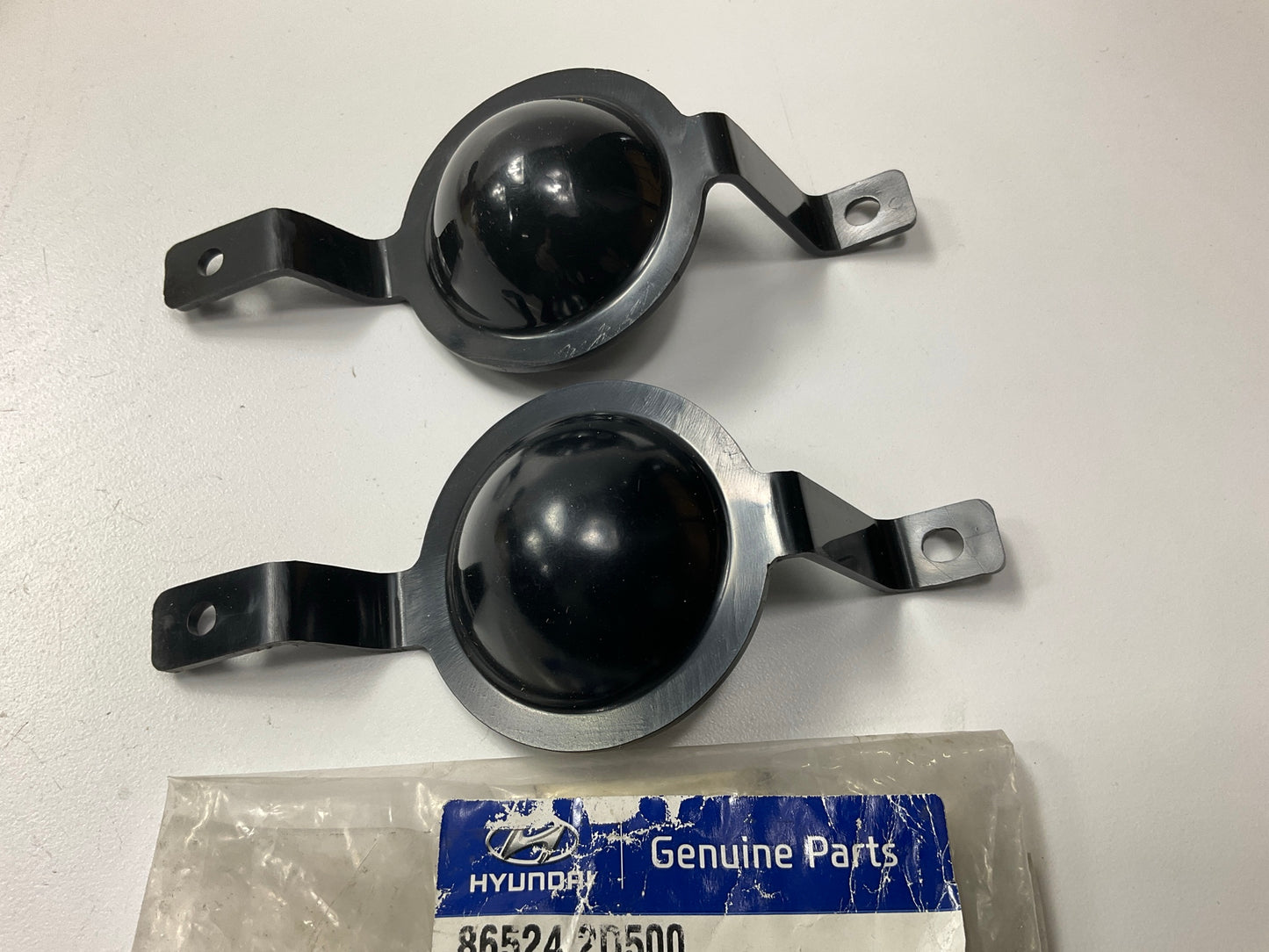 NEW Front Bumper Left & Right Fog Light Hole Blank Cover Plate For 04-06 Elantra