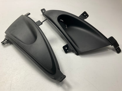 NEW Fog Light Hole Cover, Left & Right Sides OEM For 2007-10 Hyundai Elantra