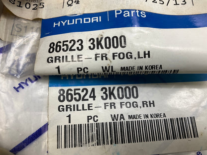 NEW OEM Fog Lamp Light Grille Set Left & Right Side For 06-08 Sonata 865233K000